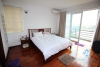 Good quality lake view 2 bedrooms apartment for rent in Truc Bach, Hanoi
